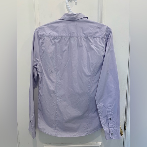 Costume National Blue Slim Fit Shirt Size 38 - Picture 2 of 9